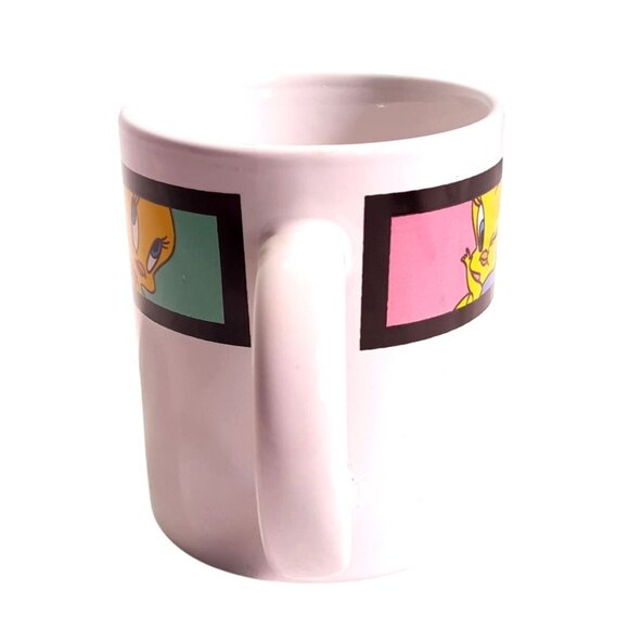 Looney Tunes Tweety Bird Coffee Mug - Gibson Brand 12 Oz Dishwasher & Microwave - Picture 4 of 7